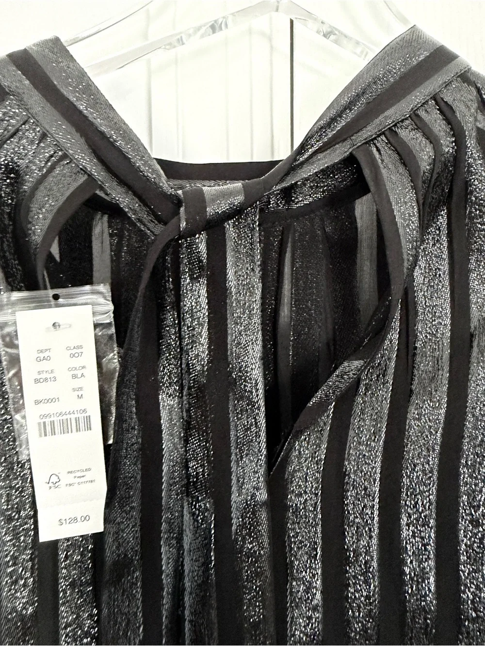 J. Crew tie back